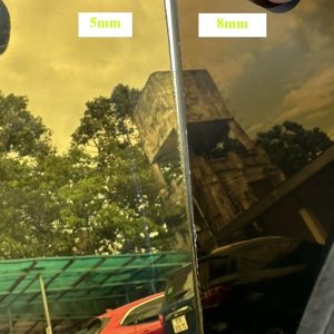 tấm polycarbonate đặc màu trà 5mm