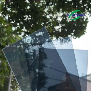 Tam poly dac 3mm SolMart chat luong Tấm poly đặc 3mm SolMart chính hãng chống UV