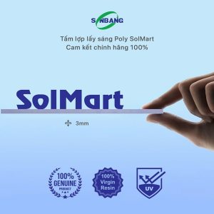 tấm polycarbonate đặc 3mm SolMart 7