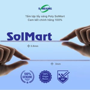 tấm Polycarbonate đặc 3mm