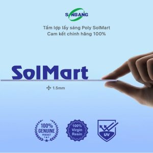 tấm polycarbonate đặc 1.5mm