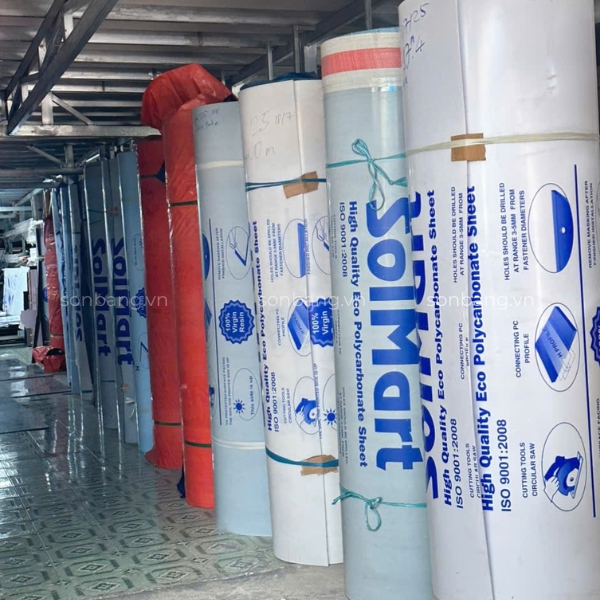 tam polycarbonate 1.5mm 3 Kho vật tư tấm polycarbonate