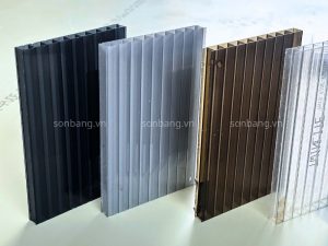 Tấm Polycarbonate rỗng 1