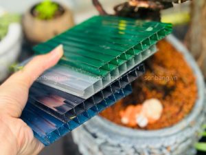 Tam Polycarbonate rong 5 Tấm Polycarbonate rỗng 10mm