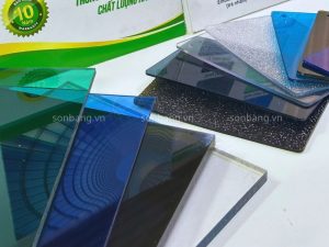 Tấm Polycarbonate đặc ruột chất lượng 