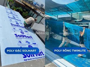 Các loại tấm Poly chống UV