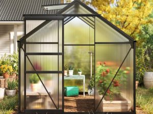 Ung dung Poly trong nong nghiep 9 Mô hình trồng rau sạch sử dụng tấm Poly nhẹ và bền.