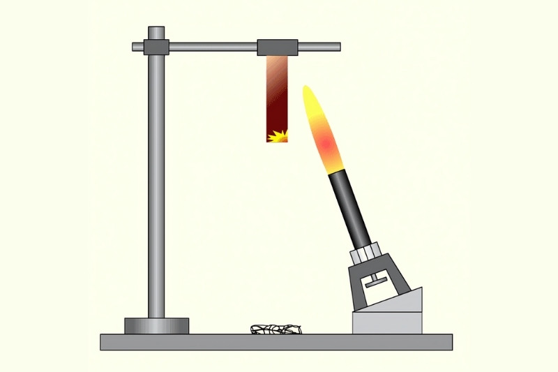 Bài kiểm tra chống cháy vật liệu cấp độ 5VA