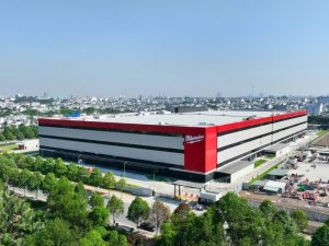 Hình ảnh nhà máy Milwaukee khi nhìn tổng quan 