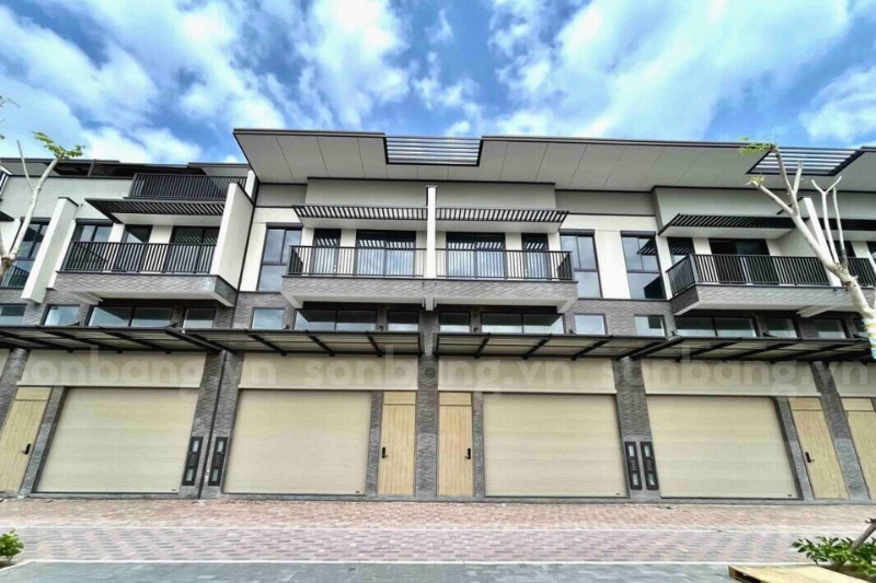 Kết quả thực tế sau khi lắp mái che Poly 