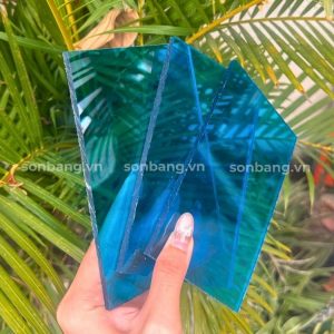 Tấm nhựa lợp mái màu xanh dương (blue) chống rạn nứt chính hãng