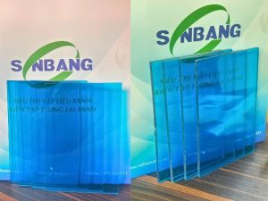 tấm Poly màu xanh bền bỉ, không bị ố vàng