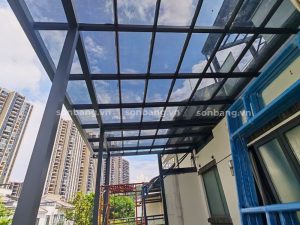 Mái che Poy cho tòa nhà cao tầng